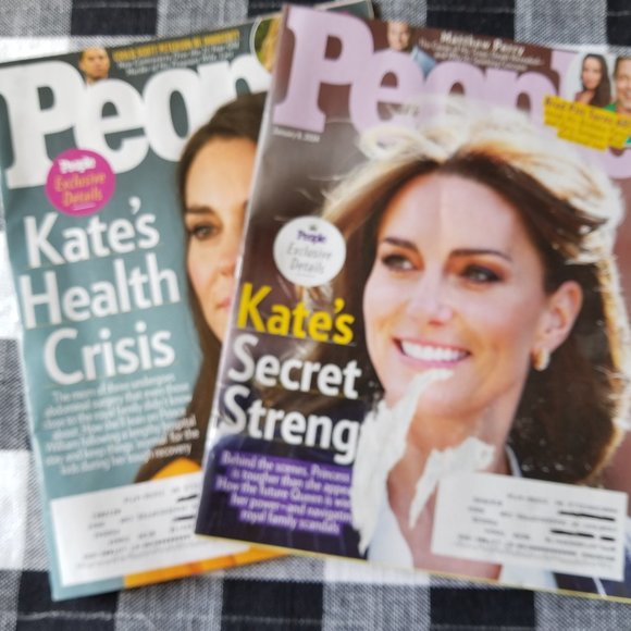 People Magazine February 5th 2024 Kate's Health Crisis Secret Strength Bundle - Picture 1 of 7
